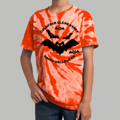 Youth Tie-Dye T-Shirt - Fall - Bats Thumbnail
