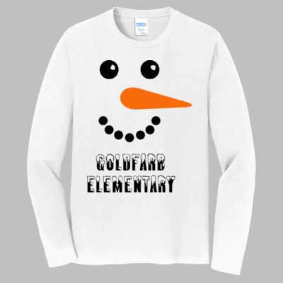 Adult Long Sleeve Shirt - Winter - Snowman  Thumbnail