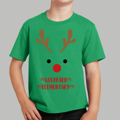 Youth T-Shirt - Winter - Reindeer  Thumbnail