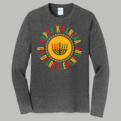 Adult Long Sleeve Shirt - Winter - Kwanzaa  Thumbnail