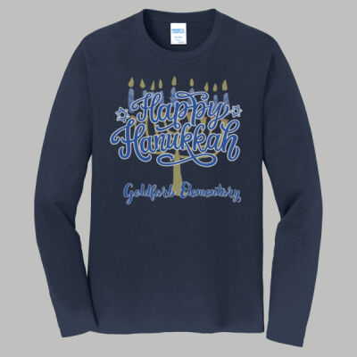 Adult Long Sleeve Shirt - Winter - Hanukkah  Thumbnail
