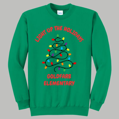 Adult Crewneck - Winter - Light Up Red Thumbnail