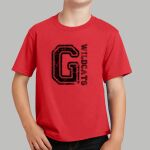 Youth T-Shirt - Gold Farb Thumbnail
