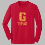 Youth Long Sleeve Shirt - Gold Farb Thumbnail