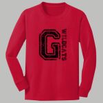 Youth Long Sleeve Shirt - Gold Farb Thumbnail