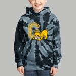 Youth Tie-Dye Hoodie - Gold Farb Thumbnail
