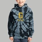 Youth Tie-Dye Hoodie - Gold Farb Thumbnail
