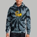 Adult Tie-Dye Hoodie - Gold Farb Thumbnail