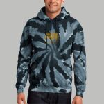Adult Tie-Dye Hoodie - Gold Farb Thumbnail