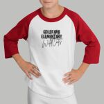 Youth Raglan T-Shirt - Gold Farb Thumbnail