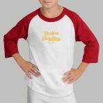 Youth Raglan T-Shirt - Gold Farb Thumbnail
