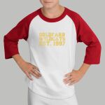 Youth Raglan T-Shirt - Gold Farb Thumbnail