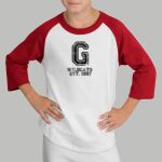 Youth Raglan T-Shirt - Gold Farb Thumbnail