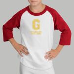 Youth Raglan T-Shirt - Gold Farb Thumbnail