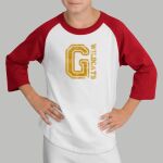 Youth Raglan T-Shirt - Gold Farb Thumbnail