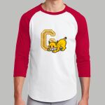 Adult Raglan T-Shirt - Gold Farb Thumbnail