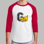 Adult Raglan T-Shirt - Gold Farb Thumbnail