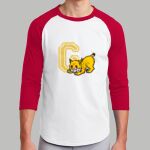 Adult Raglan T-Shirt - Gold Farb Thumbnail