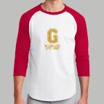 Adult Raglan T-Shirt - Gold Farb Thumbnail