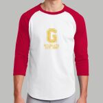 Adult Raglan T-Shirt - Gold Farb Thumbnail