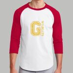 Adult Raglan T-Shirt - Gold Farb Thumbnail